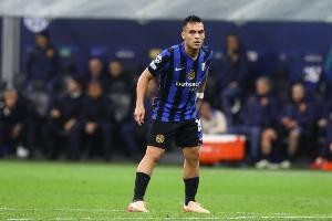 必赢-意天空：劳塔罗单独训练，帕瓦尔、弗拉泰西、姆希塔良可出战蓝鹰