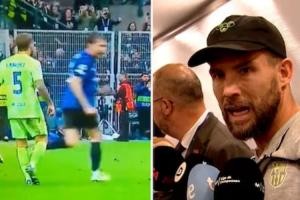 必赢体育-伊尼戈：阿切尔比在我耳边庆祝让我很生气，但我并没有向他吐口水