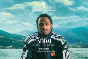 官方：科莫签19岁荷兰边锋雅代，签约5年据悉支付1400万欧